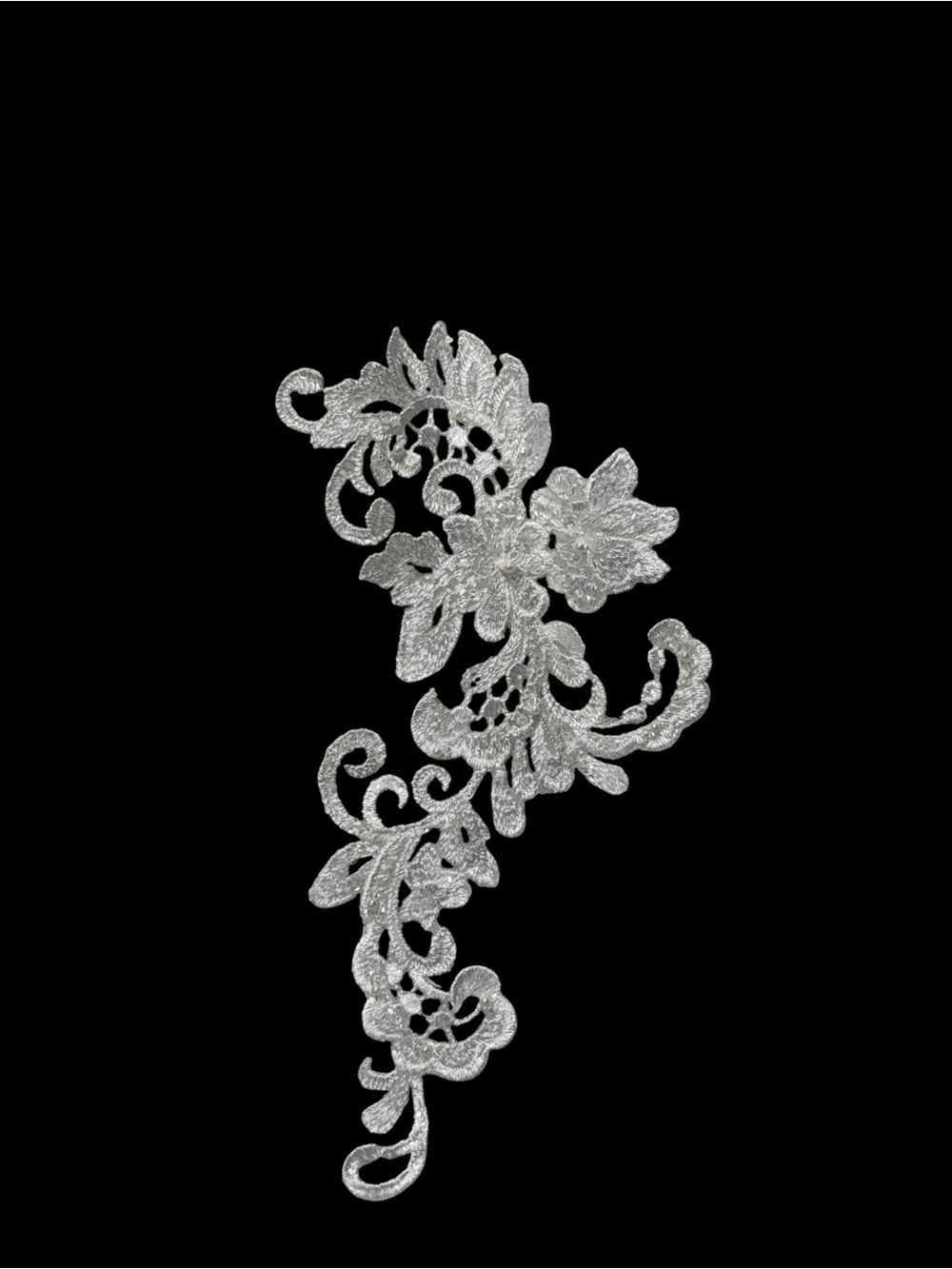 Camille La Vie Ivory Strapless Mermaid Lace Beaded Wedding Dress Gown Size 10 - Picture 12 of 13
